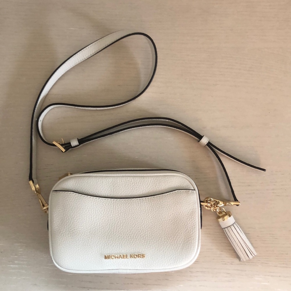 Michael Kors White Crossbody / Belt Bag